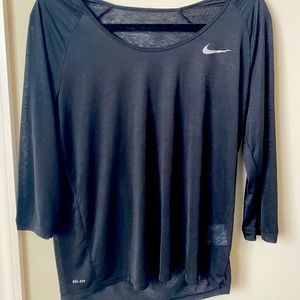 Nike Dri-Fit Workout top, ¾ sleeve